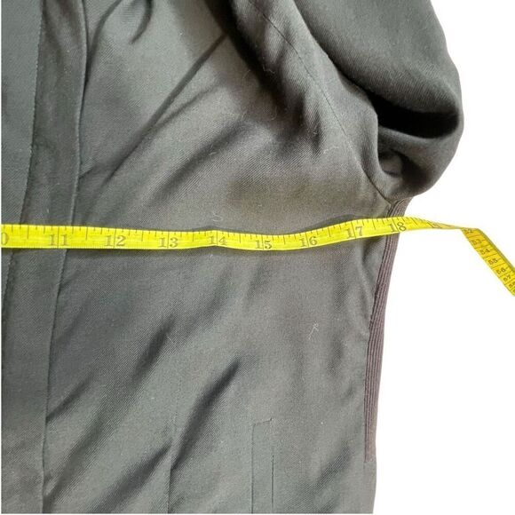 Helmut Lang Womens Asymmetrical Shawl Collar Moto Style Jacket Black Size Medium - Picture 6 of 11